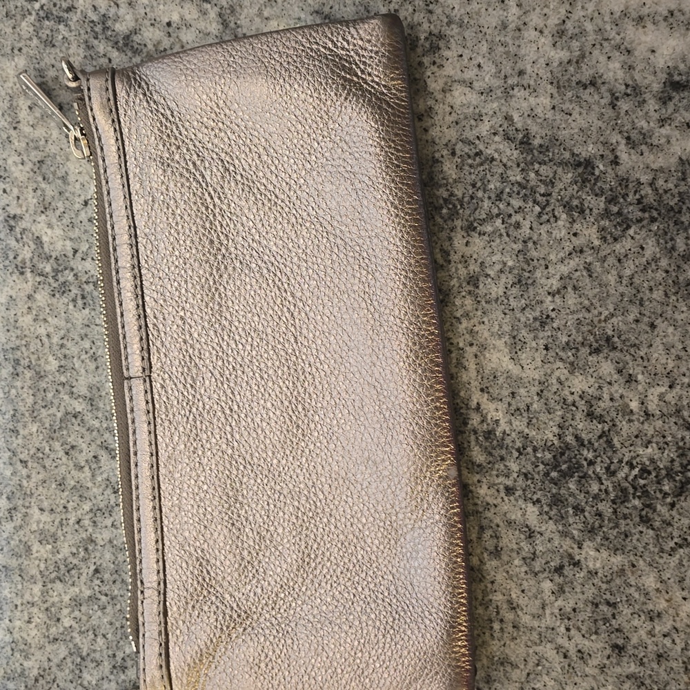 Michael Kors Silver Leather Sequins Writslet Convertible Strap - Picture 3 of 7